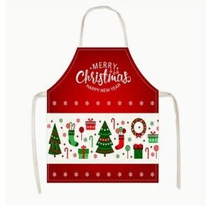Christmas Apron 27inx21.5in Woven Polyester